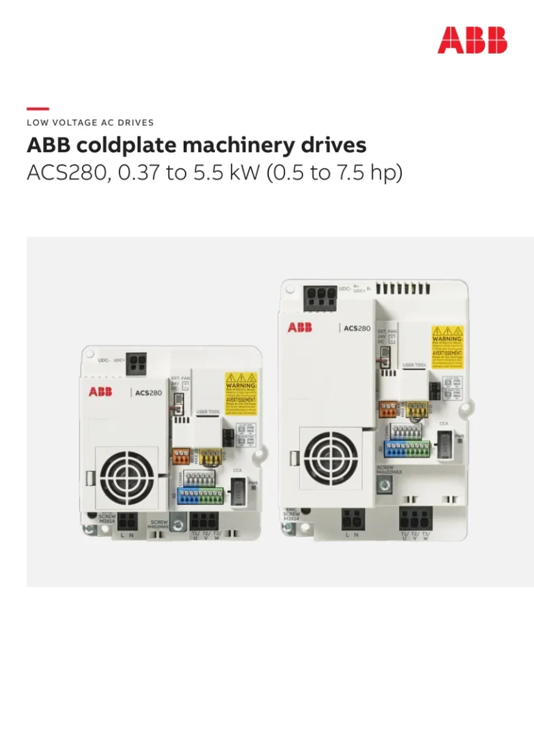 ABB ACS280 Catalogue