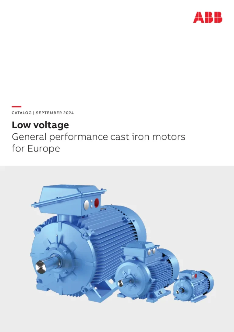 ABB General Performance Motors Catalogue
