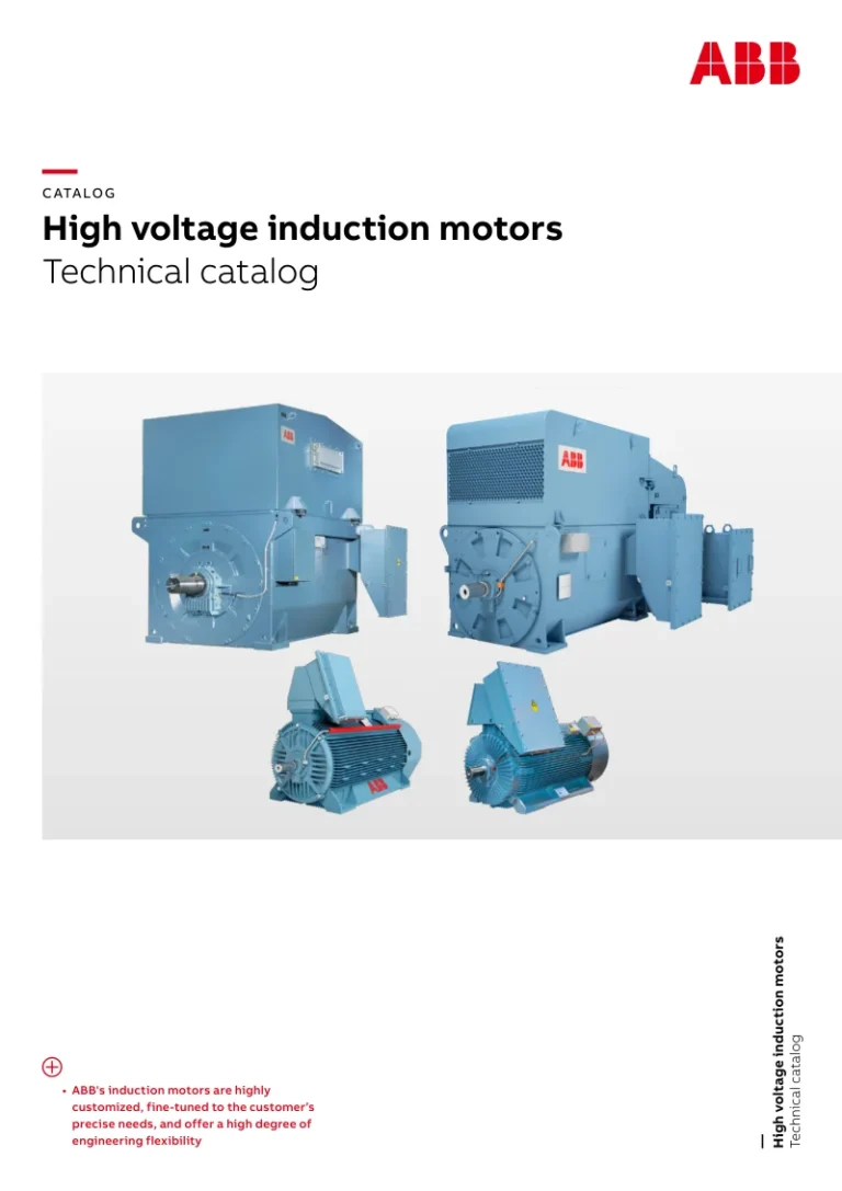 ABB High Voltage Induction Motors Catalogue