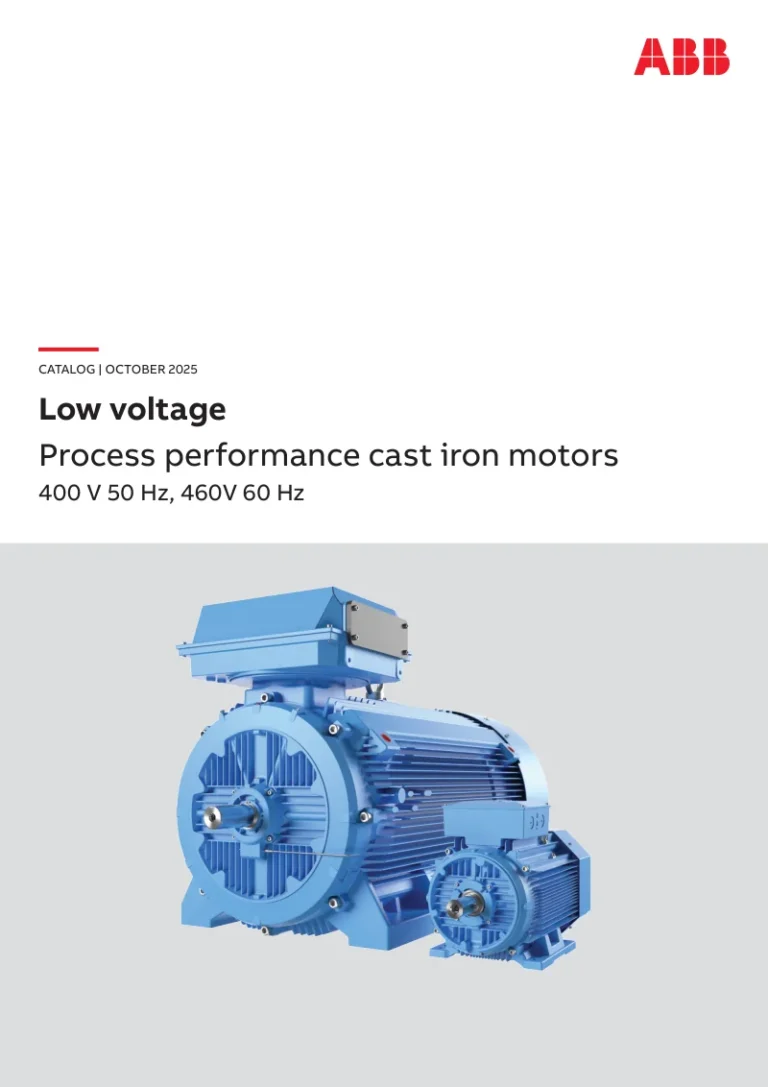 ABB Process Performance Motors Catalogue