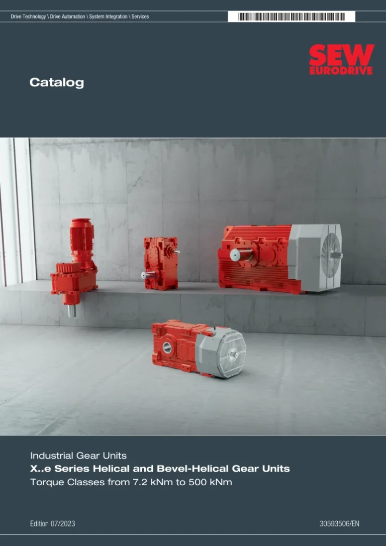 SEW-EURODRIVE X..e Series Catalogue